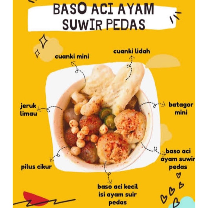 Jual Baso Aci Ayam Suir Super Pedes Shopee Indonesia