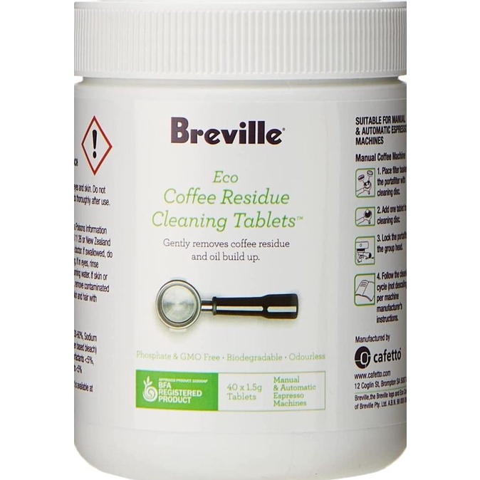 Jual Breville Eco Coffee Residue Cleaner 40 Pack BES013CLR Cleaning