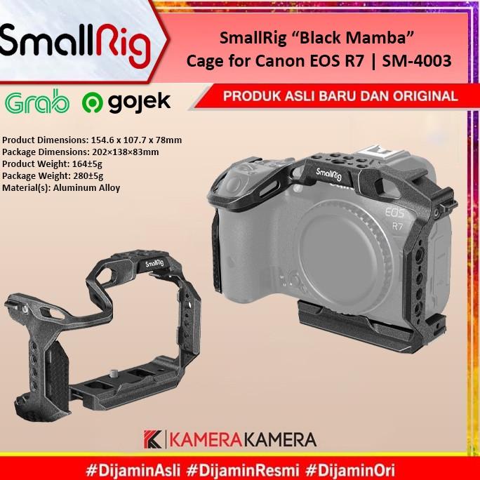 Jual SmallRig Black Mamba Cage for Canon EOS R7 | SM-4003 | Shopee ...