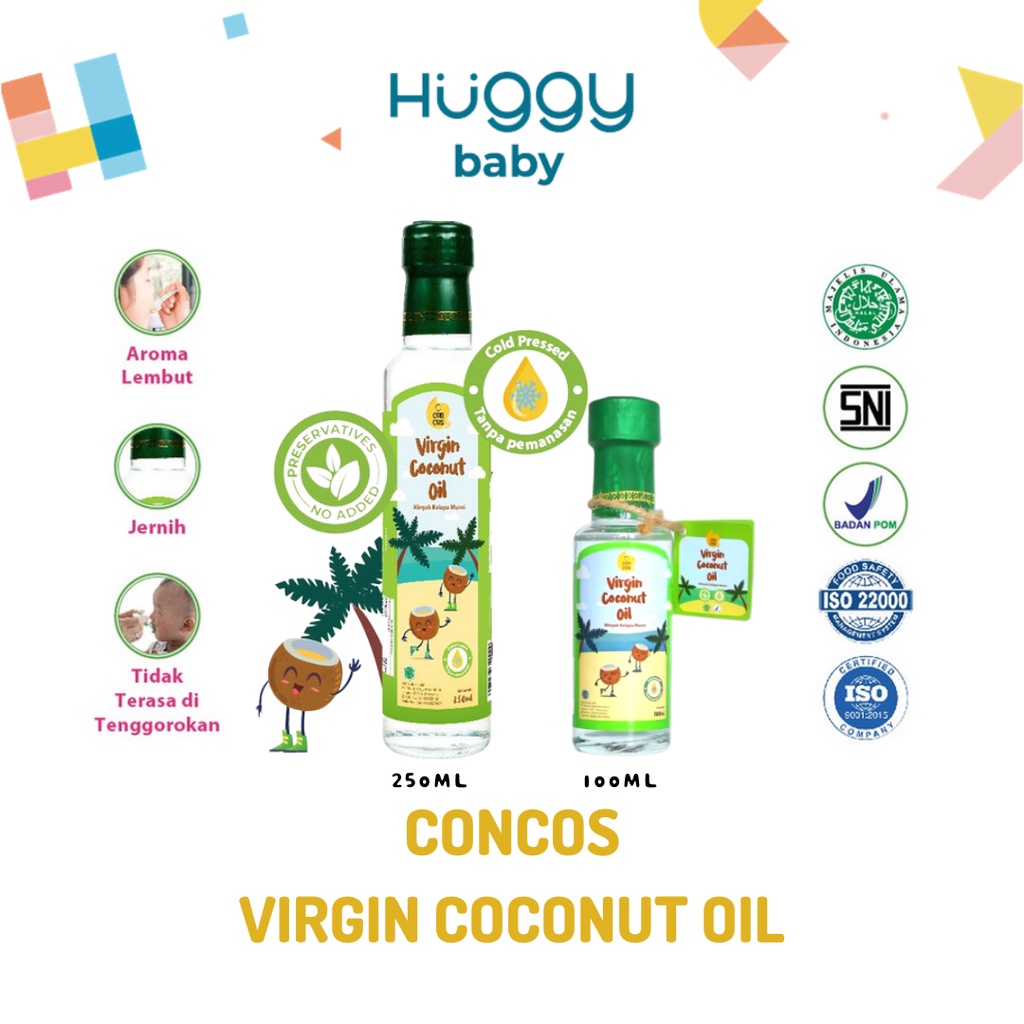 Jual Concos Virgin Coconut Oil Kids VCO Minyak Kelapa Shopee Indonesia