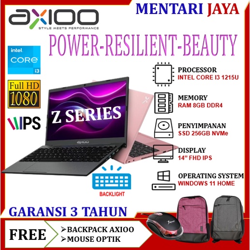 Jual Axioo Mybook Z Metal I Gen Gb Ssd Gb Fhd Ips Windows