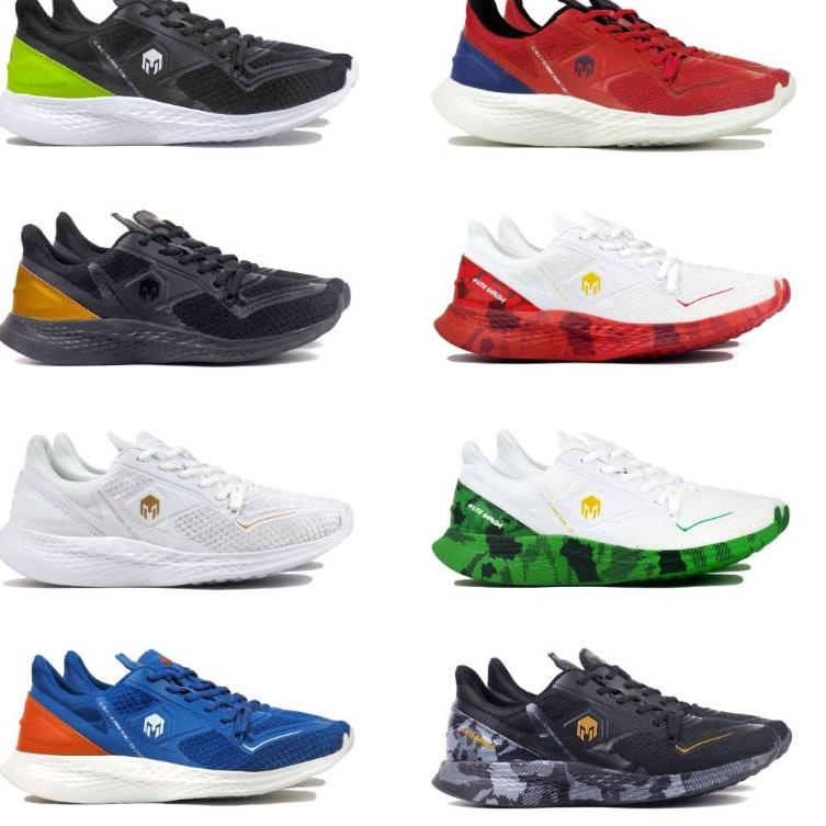 Jual Siap Kirim.. Sepatu Lari Running MILLS TREXIMO OMEGA - Black Neon ...