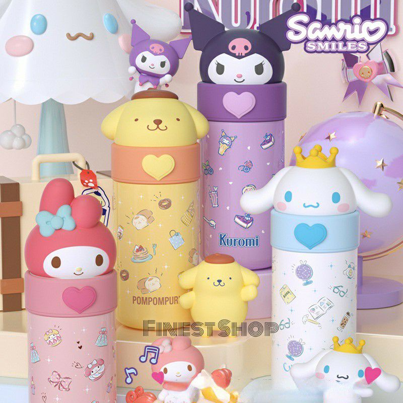 Jual Botol Minum SANRIO 3D Ori Termos Stainless Steel Portable With ...