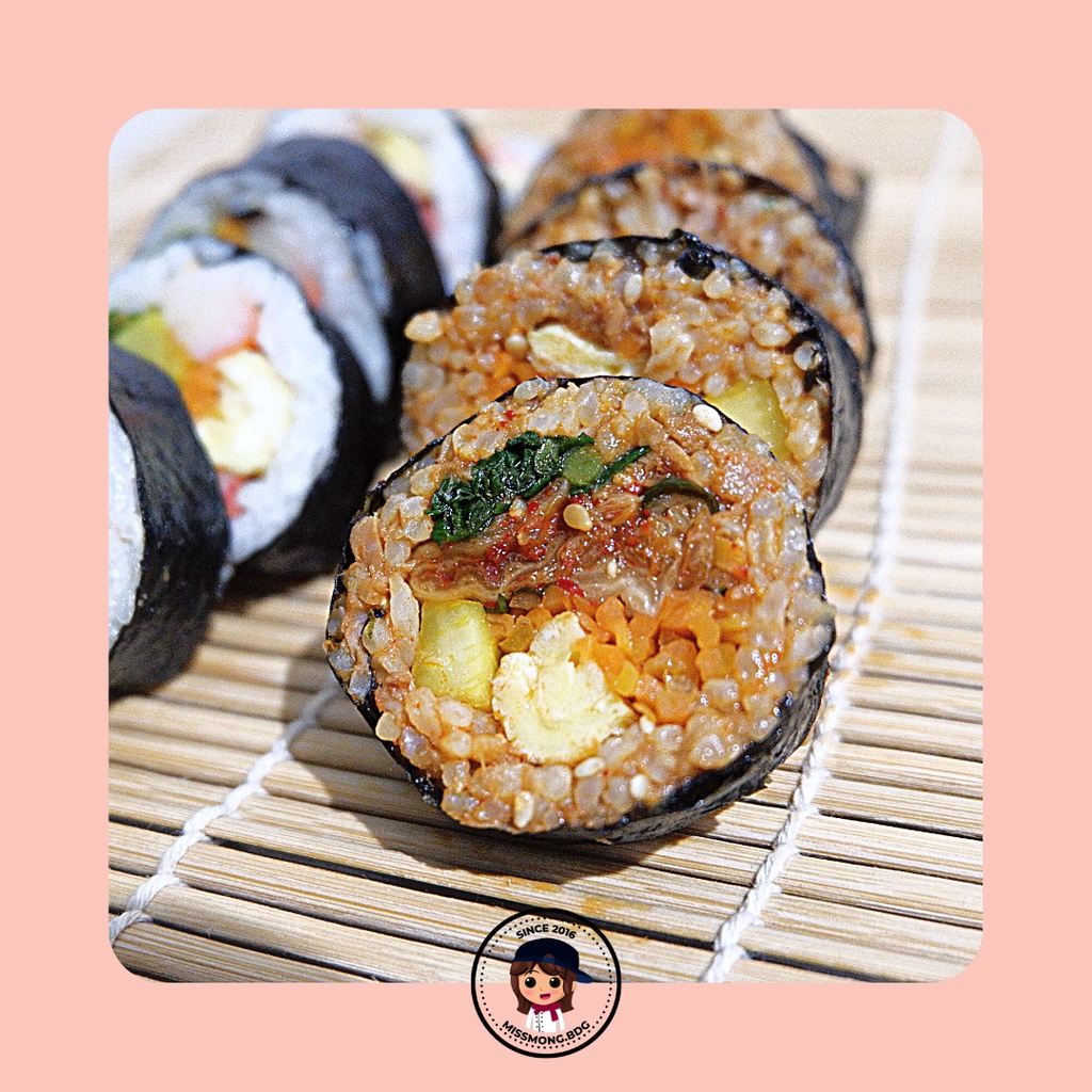 Jual BANDUNG AREA ONLY!! MISSMONG Kimbap Kimchi Tuna Fried Rice