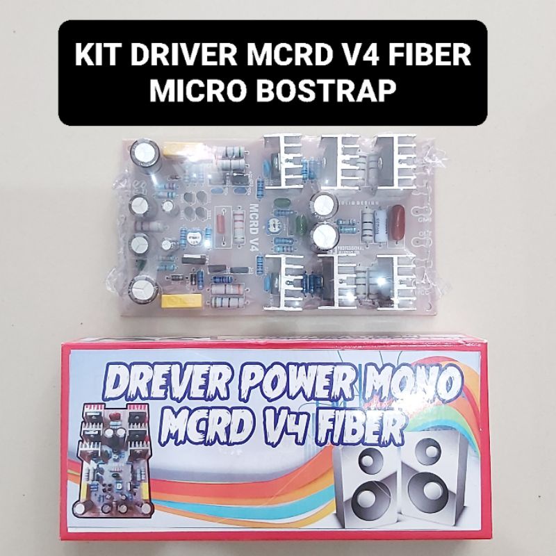 Jual Kit Driver MCRD V4 PCB Fiber Micro Bostrap Drever Power | Shopee