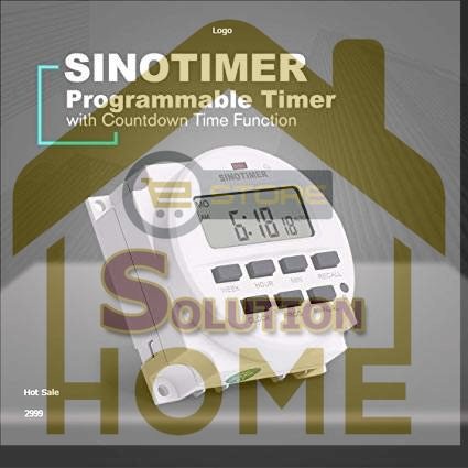 Jual HSS TOOLS - Sinotimer Programmable Timer Switch Relay Countdown ...