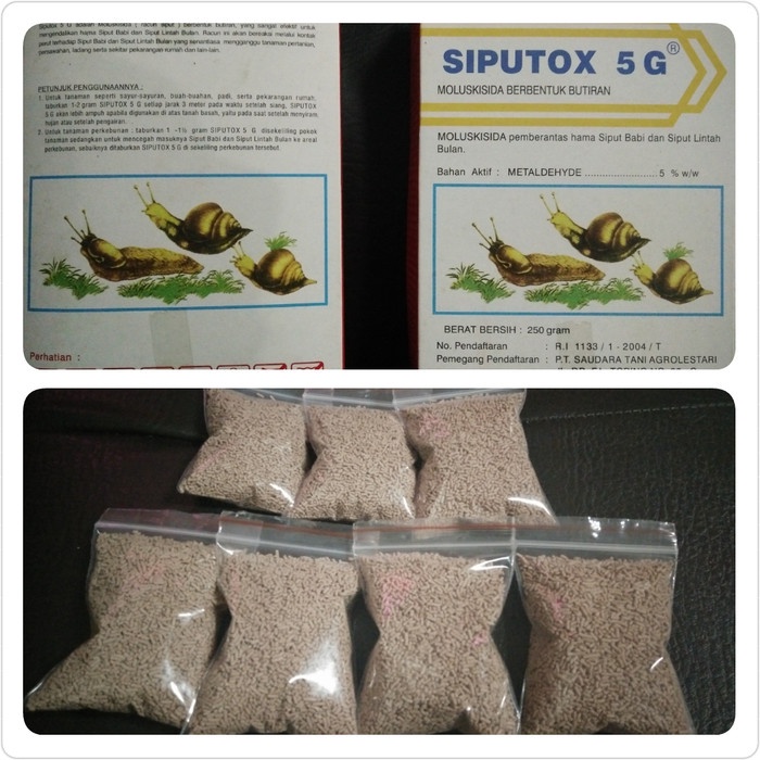 Jual Pembasmi Hama Siput Keong Siputox G Shopee Indonesia