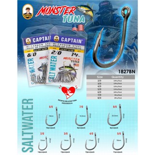 Jual MATA KAIL CAPTAIN - BAITHOLDER HOOKS SIZE : 4 / 6200N / 100PCS