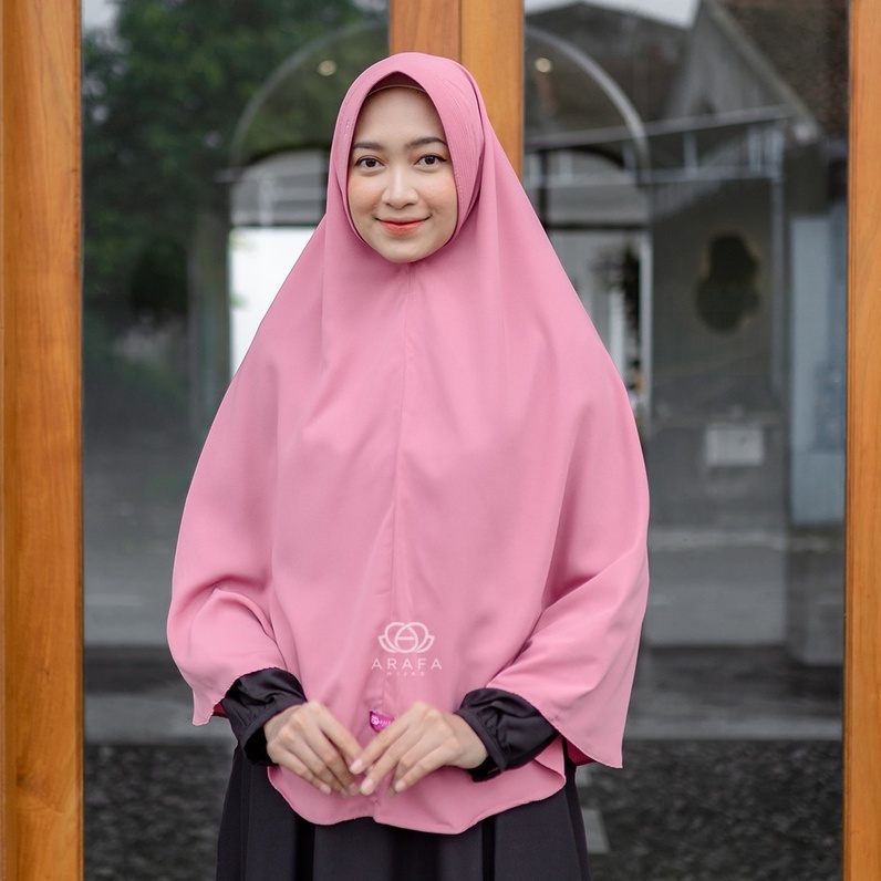 Jual Arafa Hijab Khimar Dhyanda L Wolfis Premium Pet Antem Jilbab Kerudung Syari