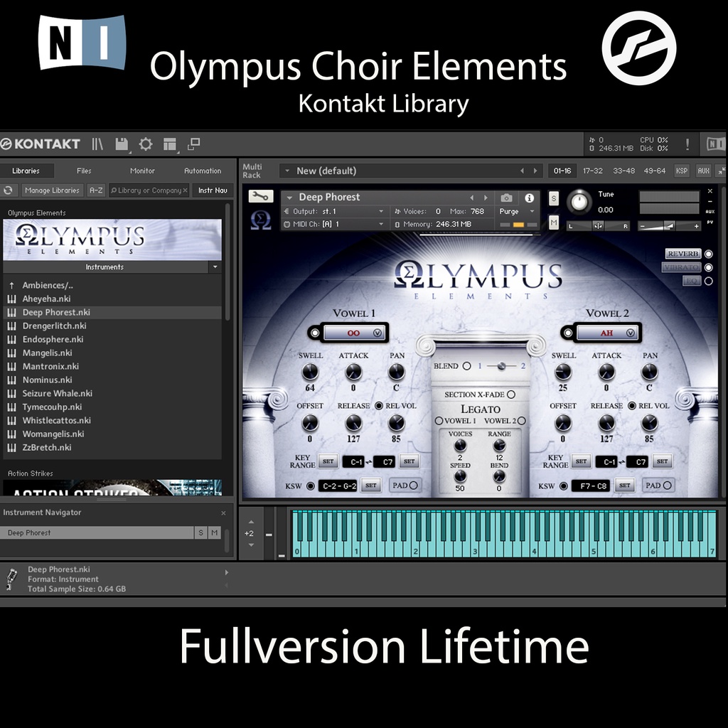 Jual Olympus Choir Elements Kontakt Library | Shopee Indonesia