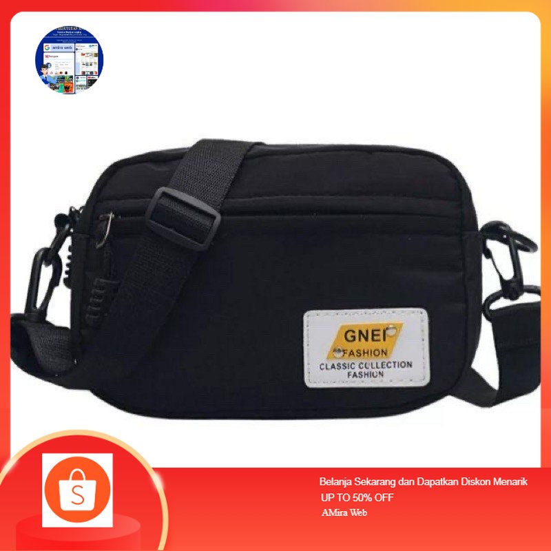 Jual Tas selempang gnei fashion korea | Shopee Indonesia