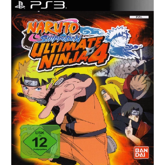 Jual DVD Kaset Game PS2 PKG PS3 Multiman HEN Naruto Ultimate Ninja 4