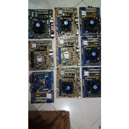 Jual mobo h61 1155 processor g2010 +fan suport gen 2 dan 3 | Shopee ...