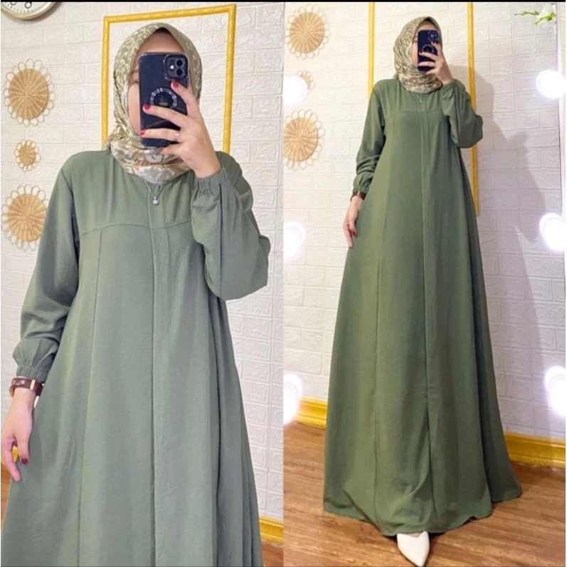 Maryam Dress Cey Crinkle Airflow Premium Size M-XXL