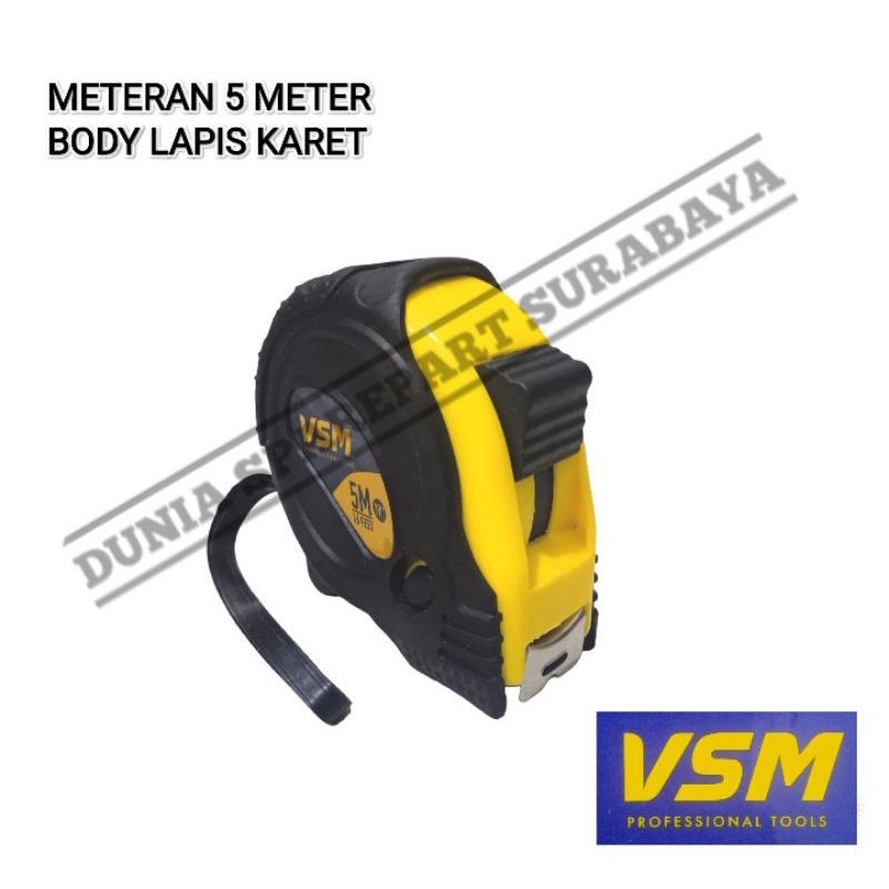 Jual VSM Meteran 5 Meter 5 M / Measuring Tape 5Meter 5M / Measurement