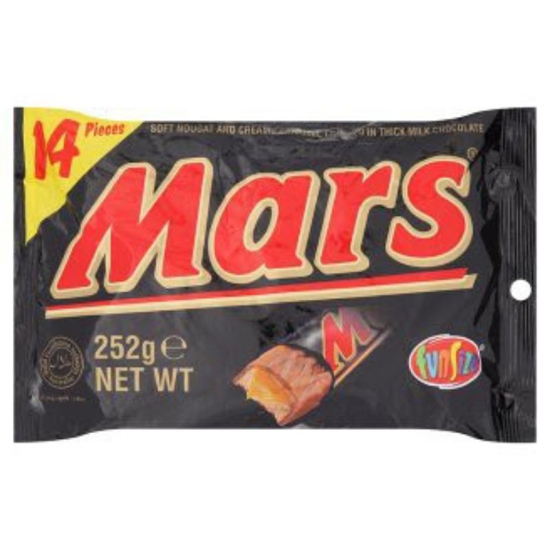 Jual ‼️CLOSED PO‼️ MARS FUN SIZE CHOCOLATE SHARING PACK 14 PIECES 252g ...