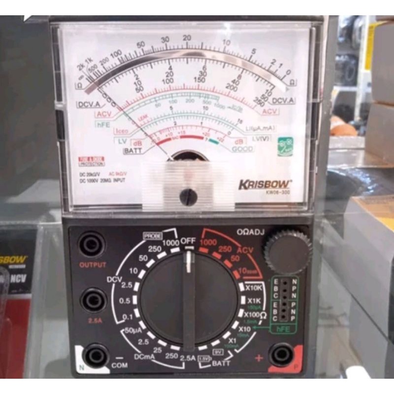 Jual Krisbow Multimeter Analog alat ukur Listrik Shopee Indonesia
