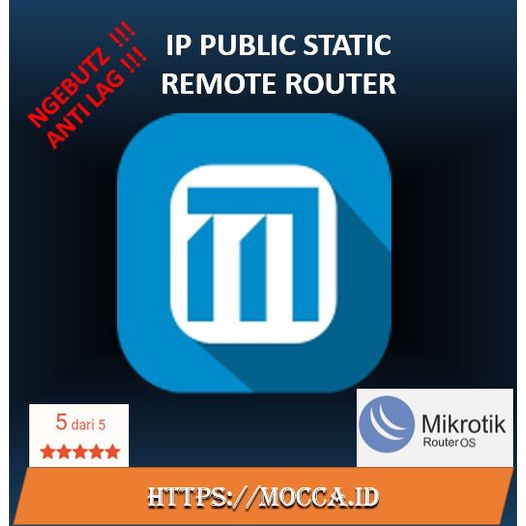 Jual IP public static remote router Shopee Indonesia