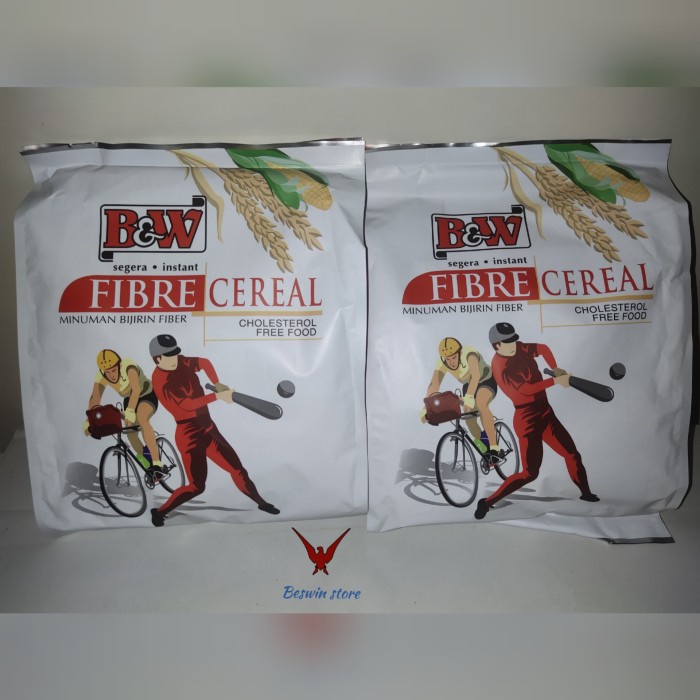 Jual BISA COD B&W INSTANT FIBRE CEREAL / CHOLESTEROL FREE FOOD ...