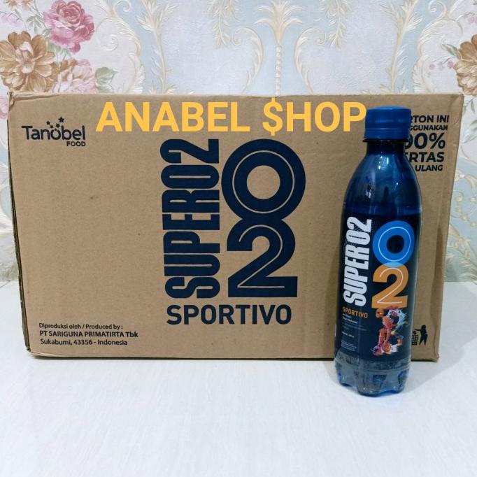 Jual Super O2 Sportivo Minuman Air Oksigen 385ml 1 Karton Oxygen Water 24pc Shopee Indonesia 