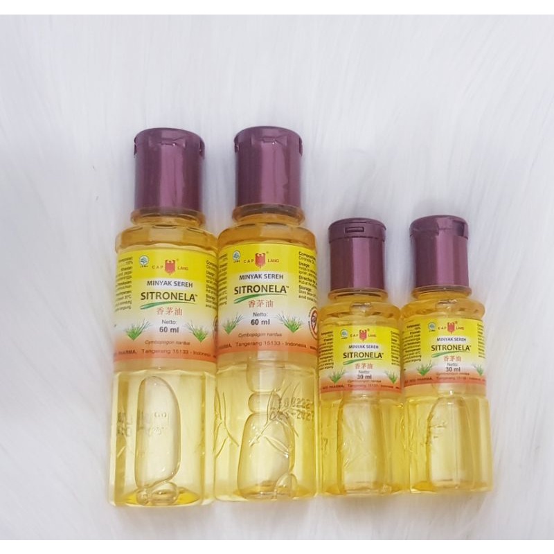 Jual Minyak Sereh Sitronela Cap Lang 60ml Dan 30ml | Shopee Indonesia