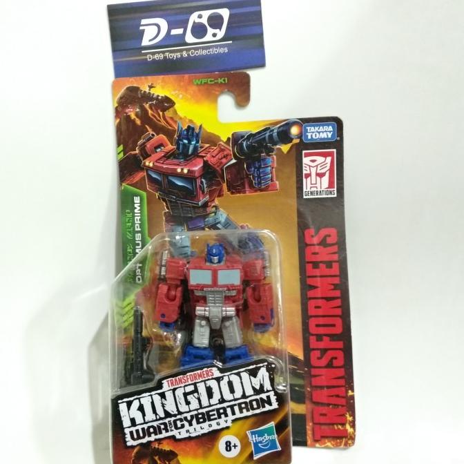 Jual Transformers Kingdom War For Cybertron Core Optimus Prime Wfc K1 Wfc Shopee Indonesia 6004