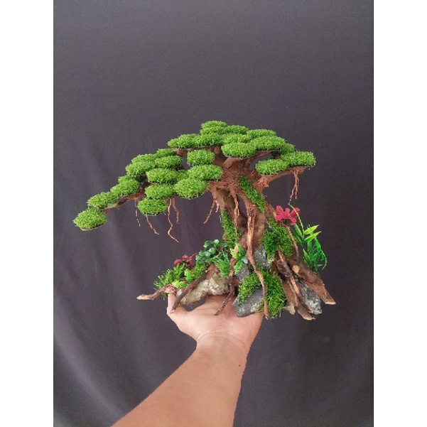 Jual Bonsai Sintetis Aquascape Ukuran Jumbo 3640 cm Shopee Indonesia