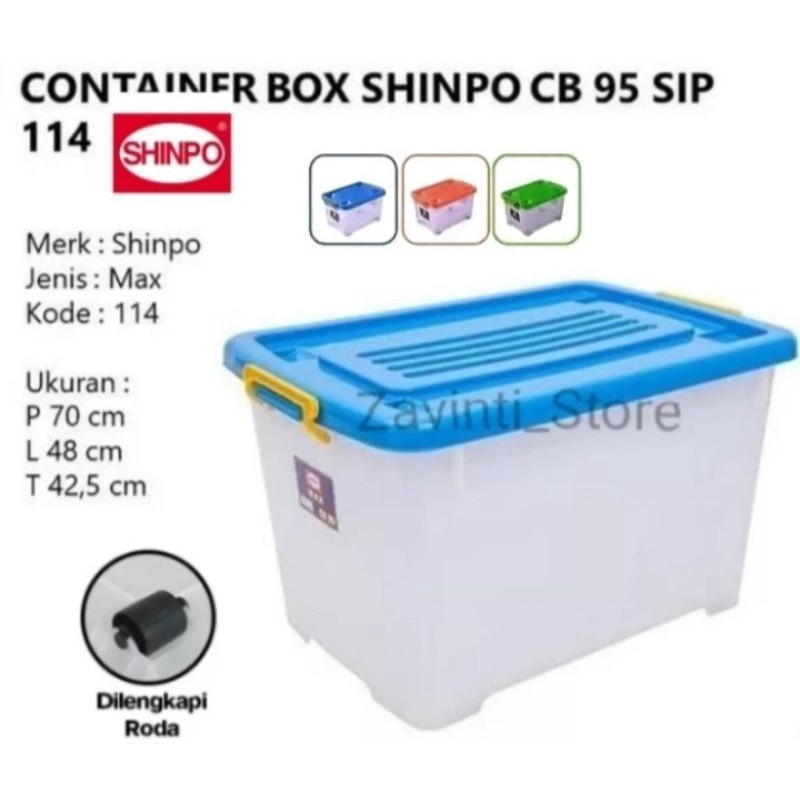 Jual KOTAK PENYIMPANAN - BOX CONTAINER - BOX CONTAINER CB 95 MAX SHINPO ...