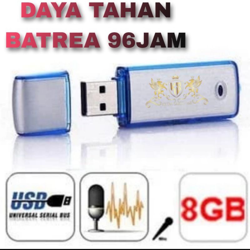 Jual PROMO Recoder Alat Perekam Suara 8GB Mini Tersembunyi Alat rekam ...