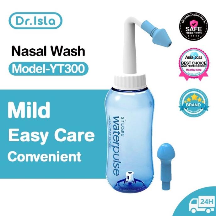 Jual Dr.Isla Nasal Wash Cleaner Spray Nasal Irrigator Neti Pot Rinse ...