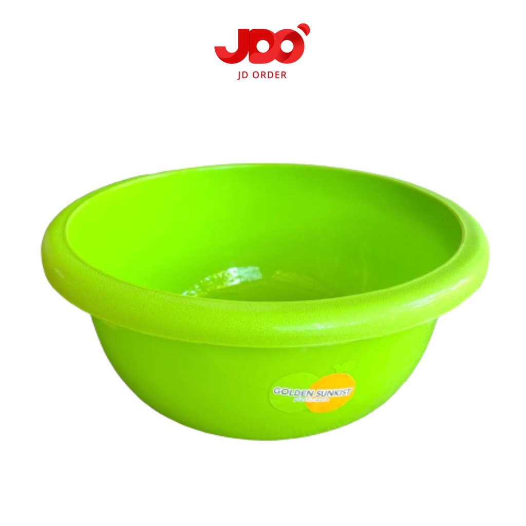 Jual Baskom Plastik Bulat Kecil BBK-2033 Golden Sunkist | Shopee Indonesia