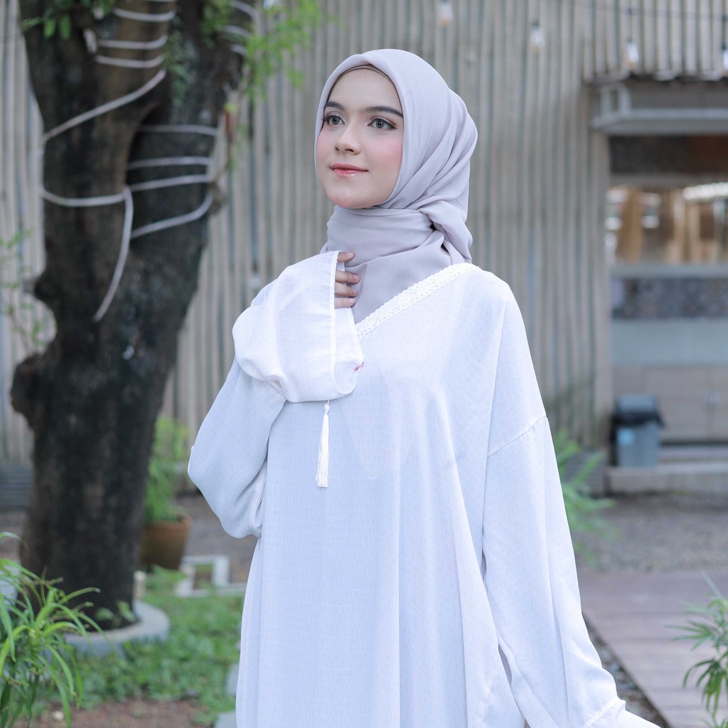 Jual ASPUT - Creme Mukena Abaya Turki | Shopee Indonesia