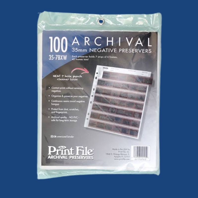 Jual Printfile 35mm or 120 Archival Negative Storage Sleeves (MINIMUM
