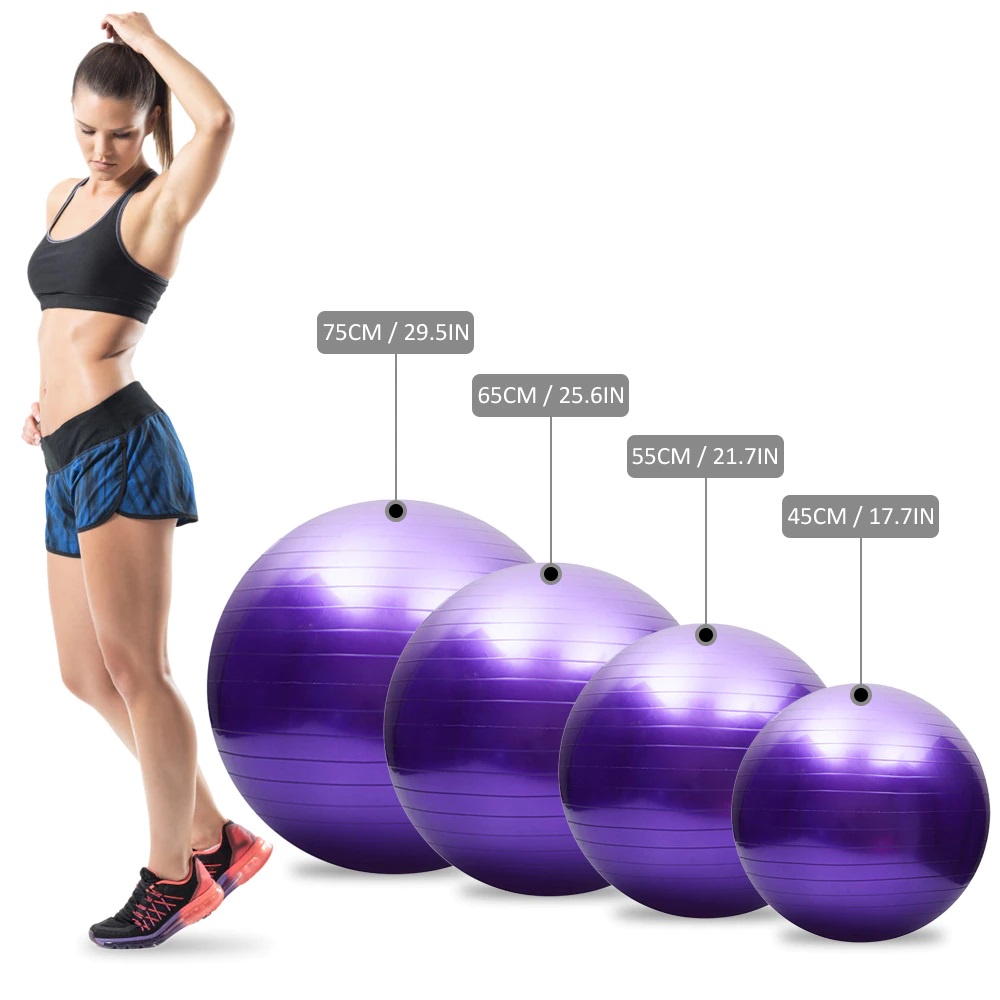 Pelota De Pilates Pelota Fitness Para Yoga De Ejercicio Pilates Con Bomba 75cm | Meses Pelota Pilates Embarazadas