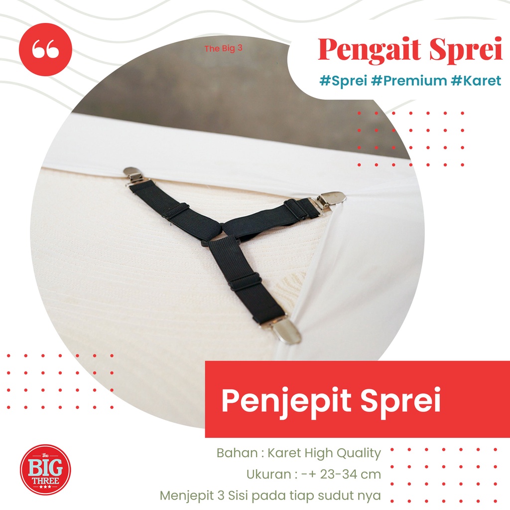 Jual Penjepit Sprei Anti Geser Pcs Pengait Sheet Grippers Bungkus Pc Tbtsp