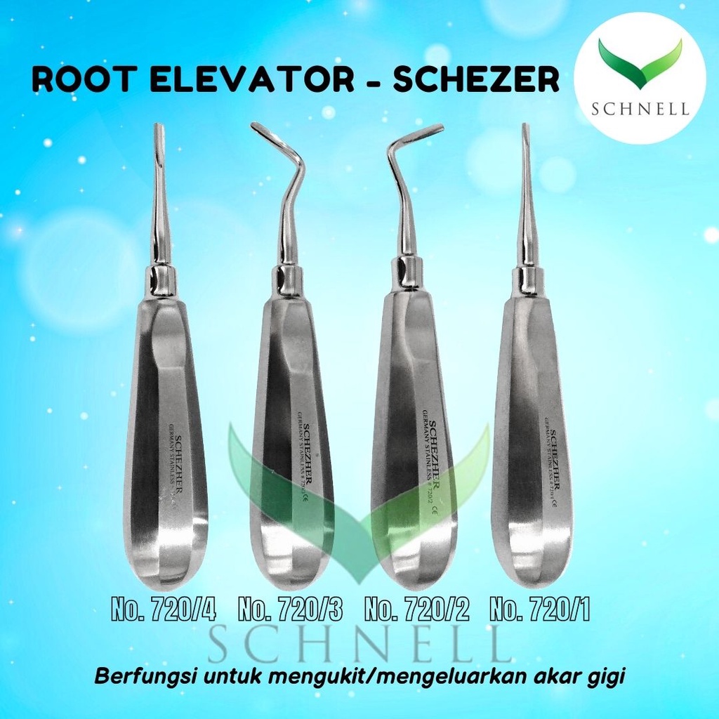 Jual Root Elevator Bein Schezer Dental Instruments Shopee Indonesia