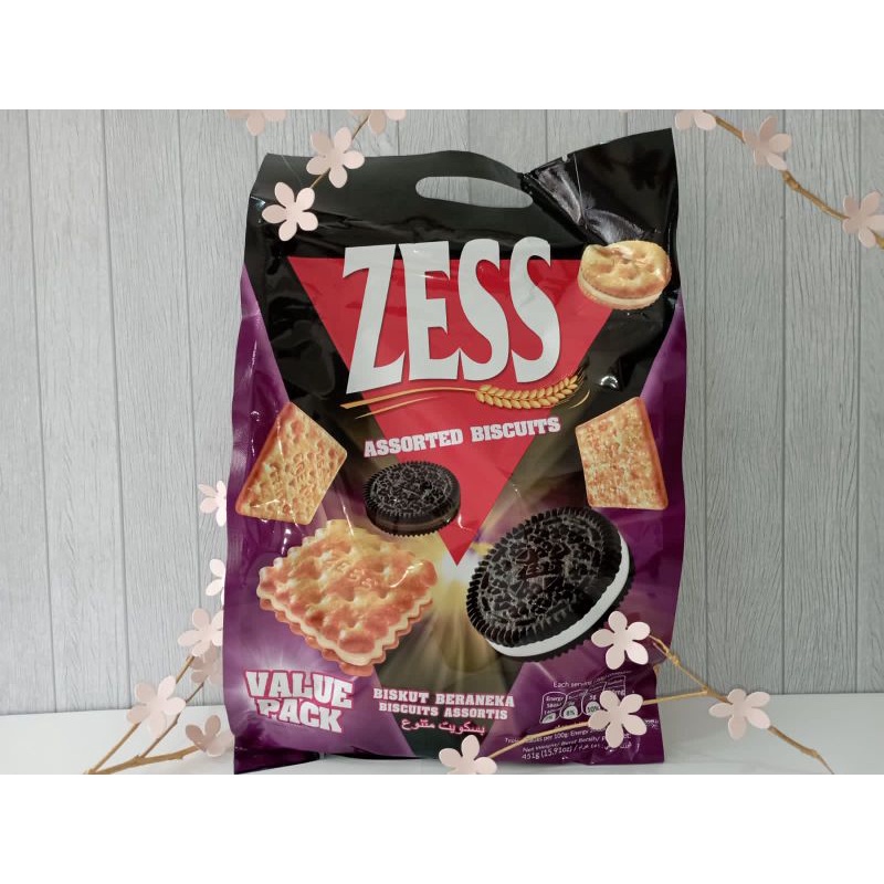 Jual Zess Biskuit Aneka Rasa 451g | Shopee Indonesia