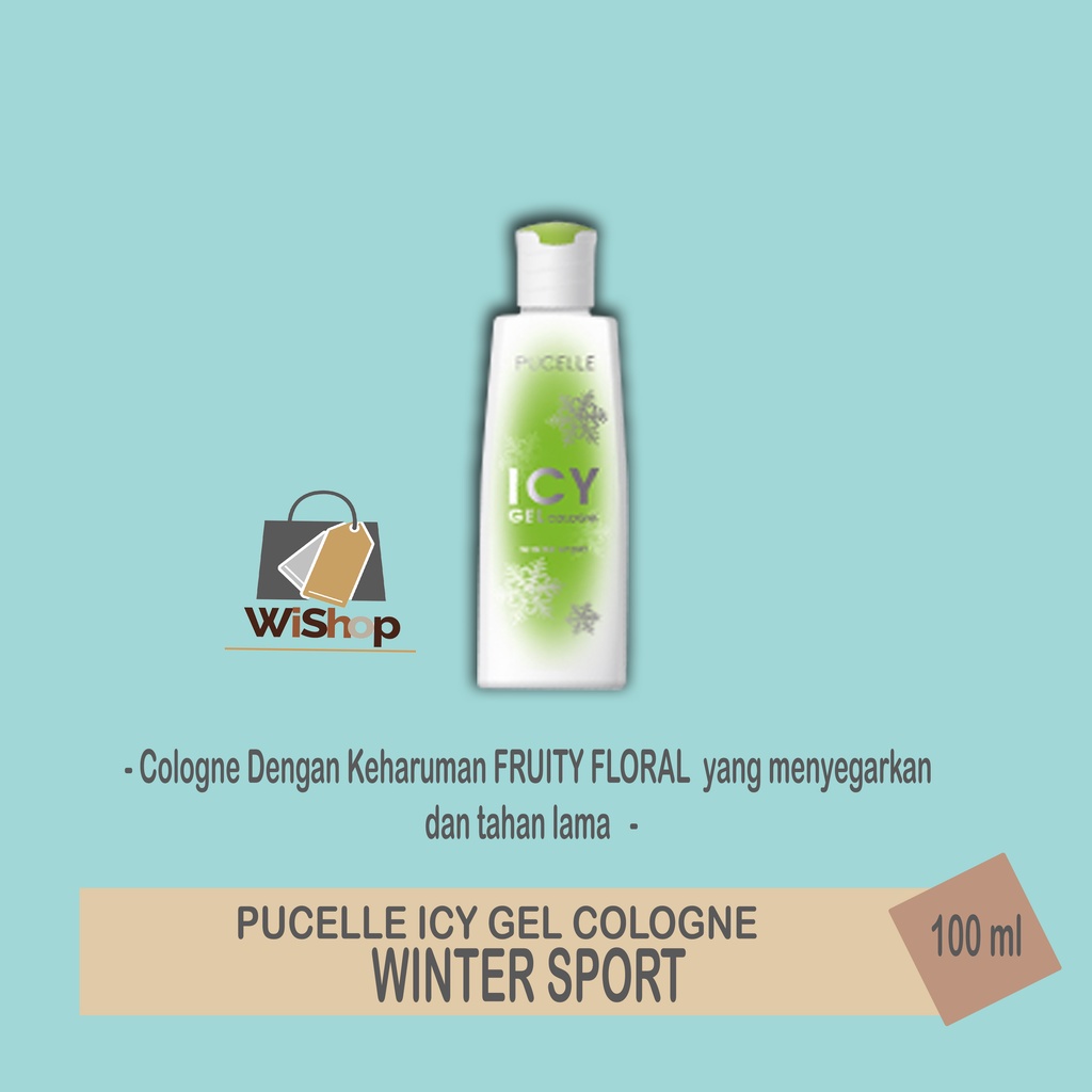 Jual PUCELLE Icy Gel Cologne 100 ml | Shopee Indonesia
