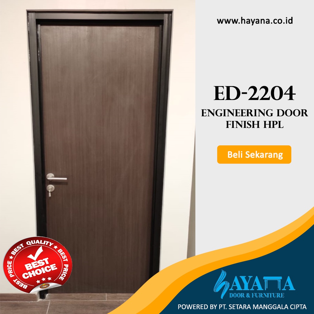 Jual Pintu Engineering Fin Hpl Pintu Kusen Alumunium Alexindo Aksesoris Shopee Indonesia 0565