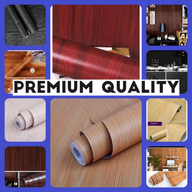 Jual Wallpaper Stiker Kayu Wallpaper Stiker Triplek Wallpaper Dinding