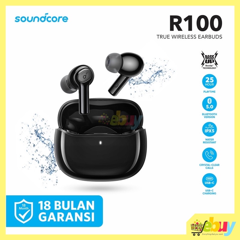 Jual Headset / TWS Anker SoundCore R100 A3981 True Wireless Earphone In ...