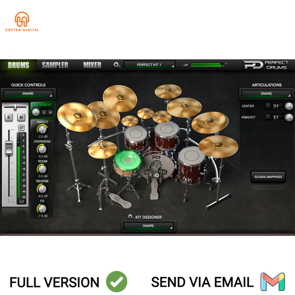 Perfect drums deals vst