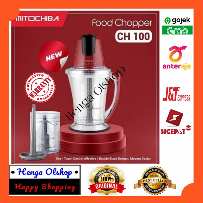 Jual CHOPPER MURAH / CH100 / CHOPPER / MITOCHIBA CH100 (RED) | Shopee ...