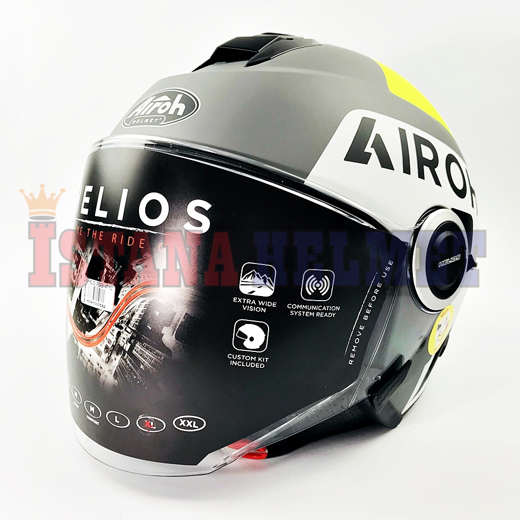 CASCO JET AIROH HELYOS 06 - Spidi Store Milano