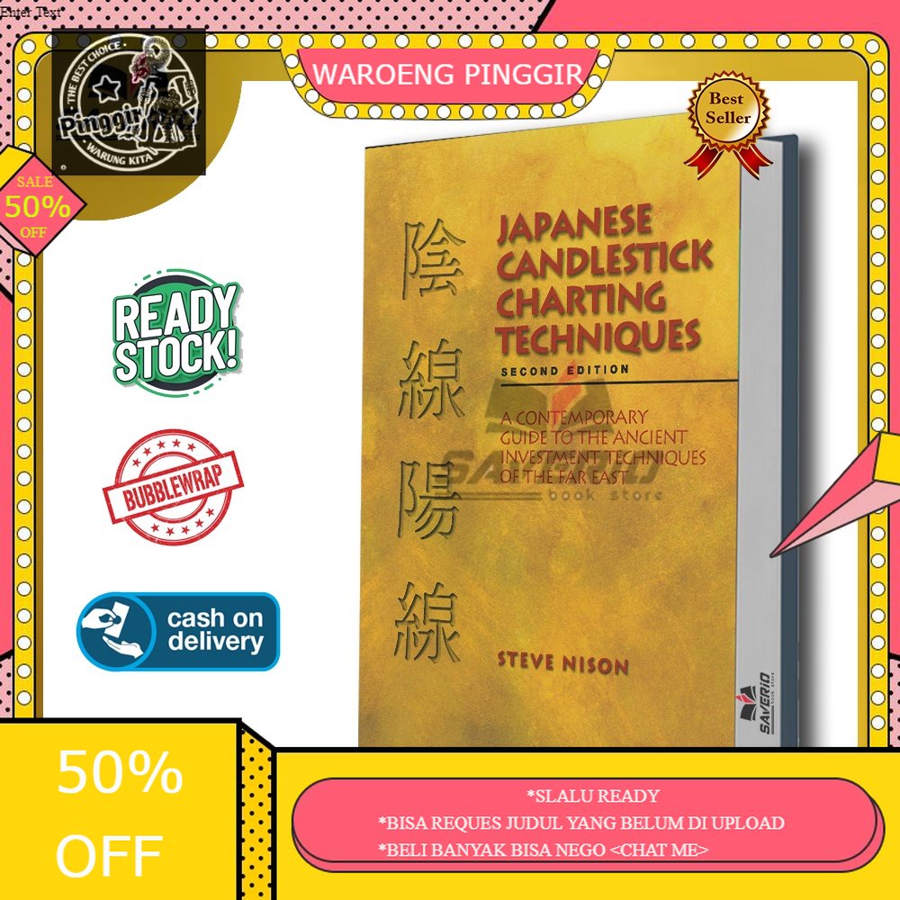 Jual Buku Japanese Candlestick Charting Techniques by Steve Nison