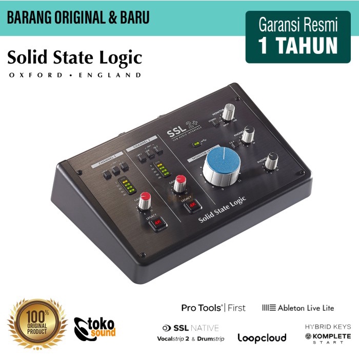 Jual Solid State Logic SSL2+ SSL 2 Plus - Professional USB Audio ...