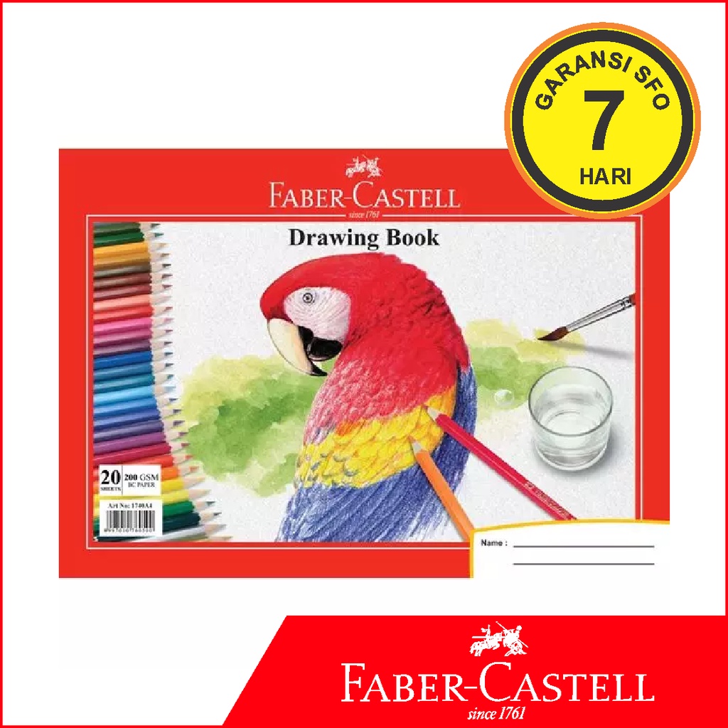 Jual Buku Gambar A4 Faber Castell 20 lembar - SFO Semarang Official