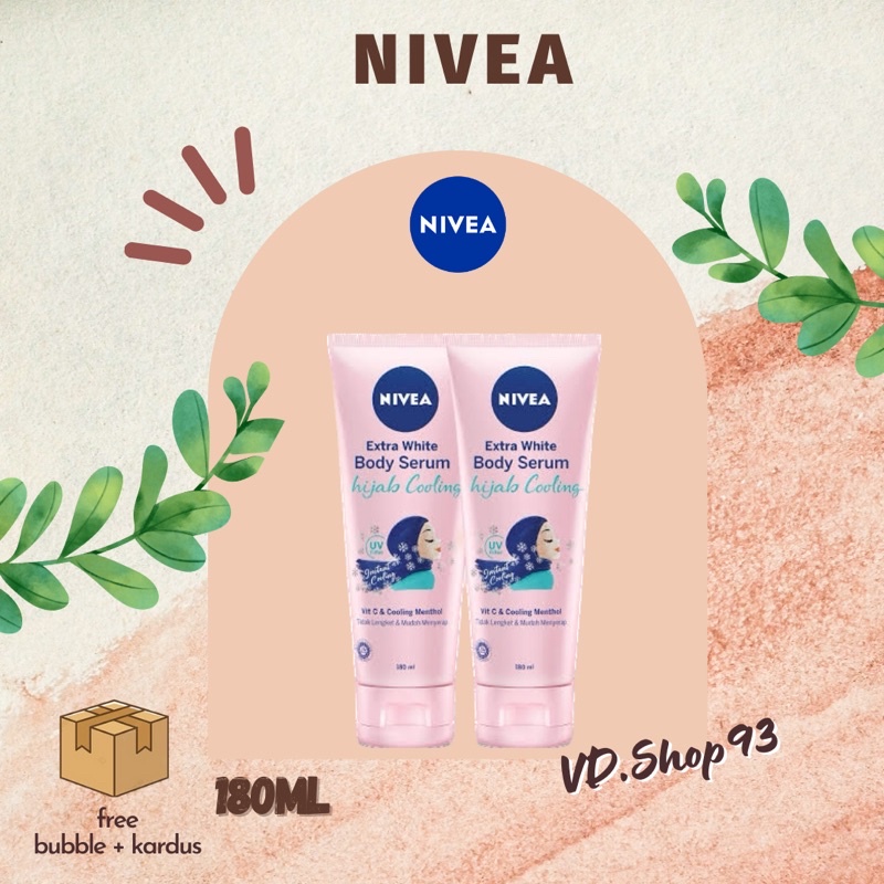 Jual Nivea Body Serum Hijab Cooling Ml Shopee Indonesia