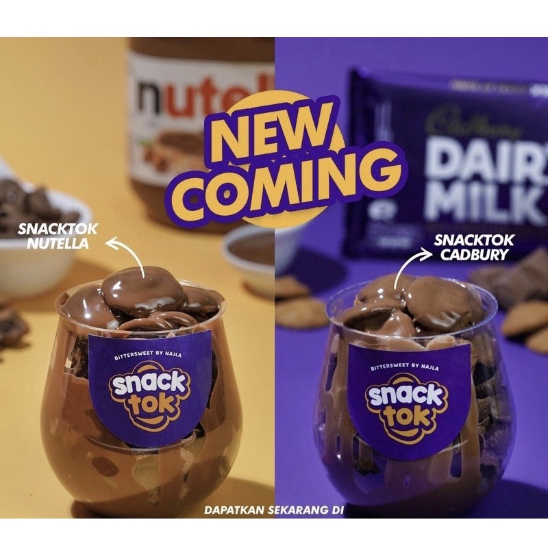 Jual Bittersweet by Najla - Snacktok Cookies (READY STOCK) | Shopee ...