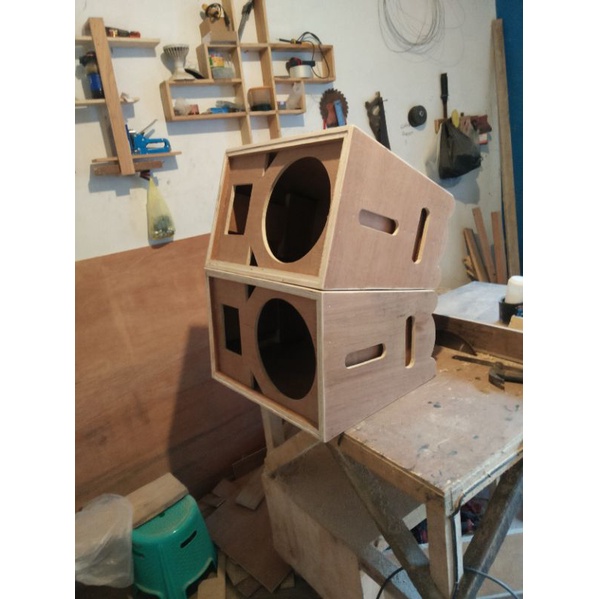 Jual box speaker line array 10 inch dobel Shopee Indonesia